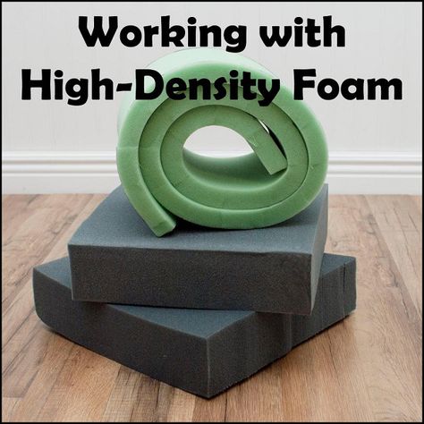 Tips for using high-density foam in your sewing projects Foam Projects, Diy Furniture Decor, Retro Revival, Craft Foam, Foam Blocks, Do It Yourself Crafts, Toy Blocks, Quilting Techniques, Sewing Lessons