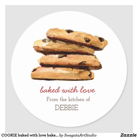 COOKIE baked with love bakers Sticker Xmas Crafts Ornaments, Ornaments Preschool, Cookies Sticker, Famous Amos Cookies, Famous Amos, Product Sticker, Cookie Shop, Cake Wallpaper, Cute Bakery