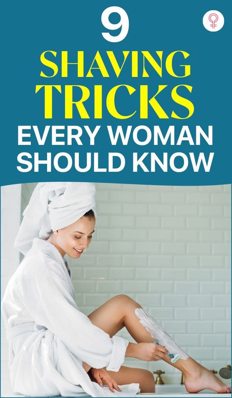 9 Shaving Tricks Every Woman Should Know : f you have slightly thicker and coarser hair on problem areas such as your legs, shaving will leave you with a rather pointy, peach fuzz, which is far from desirable. However, you can make your shaving experience smoother than ever before with the help of certain hacks! Here are 9 shaving tips that can help you achiever softer and smoother skin. #women #womenshealth #healthcare #shaving #tricks Shaving Tips, Womens Health Care, After Shave Lotion, Smooth Shave, Hair Help, Coarse Hair, Peach Fuzz, Smoother Skin, Ingrown Hair