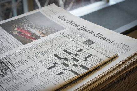 Crossword Puzzles, New Puzzle, Word Puzzles, Word Play, Crossword Puzzle, Ny Times, New York Times, Newspaper, New World