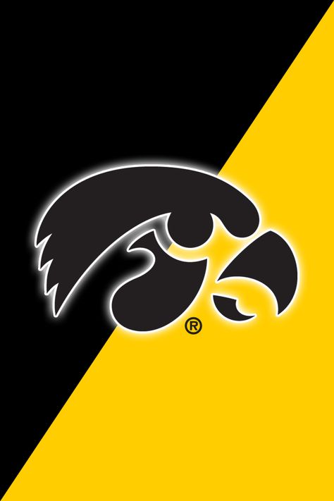 Hawkeye Wallpaper, Hawkeye Logo, Iphone Wallpaper Size, Good Phone Backgrounds, College Wallpaper, Iowa Football, Collage Football, Iowa Hawkeye Football, Hawkeye Football