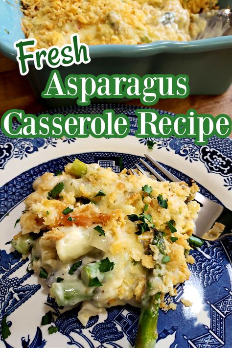 Asparagus Casserole Recipes, Easy Asparagus, Easy Asparagus Recipes, Asparagus Casserole, Asparagus Dishes, Asparagus Recipes Baked, Veggie Casserole, Baked Asparagus, Baked Casserole