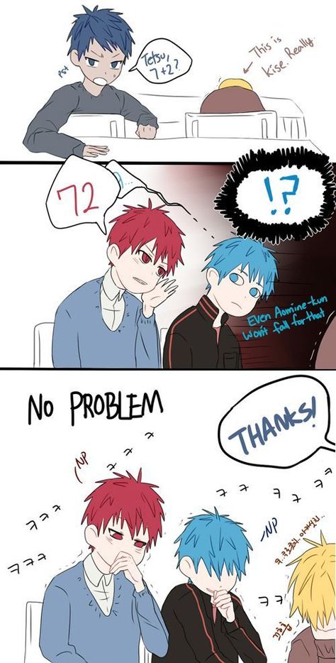 Kuroko no Basuke ~ Generation of Miracles comic strip (read left to right) Akashi Kuroko, Kurokos Basketball, Doflamingo Wallpaper, Desenhos Love, Kuroko No Basket Characters, Anime Fairy Tail, Generation Of Miracles, Kuroko Tetsuya, Basketball Funny