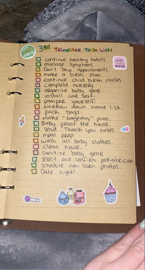 Pregnancy Bullet Journal Ideas, Pregnancy Timeline To Do List, Pregnancy Planning Timeline, Bullet Journal Pregnancy, Pregnancy Diary Ideas, Pregnancy Journal Diy, Pregnancy Scrapbook Ideas, Diy Pregnancy Pictures, Pregnancy Bullet Journal