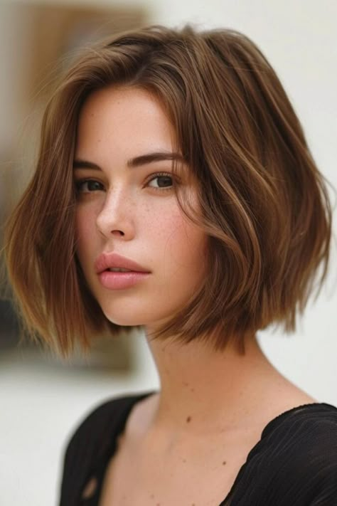 Enhance your fine hair with these 24 bob haircuts, each crafted to give you a fuller, more textured style that�s both easy to manage and stylish. Bob Haircut For Fine Hair Brown, Bob Haircut Straight Hair, 2024 Haircuts, Dipped Hair, Bob Haircuts For Fine Hair, Chic Bob, Best Bob Haircuts, Bob Haircut For Fine Hair, Short Hair Tutorial