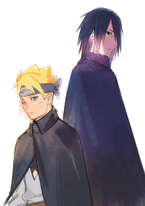 Crédito/Credit by: @dreamsinyoursin on 𝕏 Link (Visitar/visit) Boruto X, Boruto Next Generation, Uzumaki Boruto, Ethereal Makeup, Boruto Naruto Next Generations, Sarada Uchiha, Anime Crossover, Naruto Shippuden Anime, Sasuke Uchiha