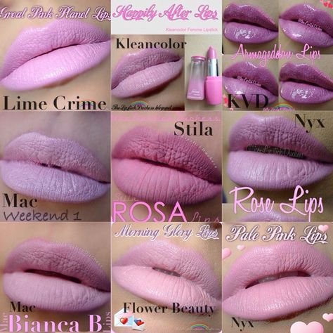 👶👼💕OH BABY BABY PINKS! ~ by request 📊comparison chart of my baby pink lippies. #pinklips #lipstick Pink Lippies, Baby Pink Lipstick, Pale Pink Lips, Light Pink Lipstick, Classy Makeup, Lip Trends, Comparison Chart, Pink Lipstick, Oh Baby