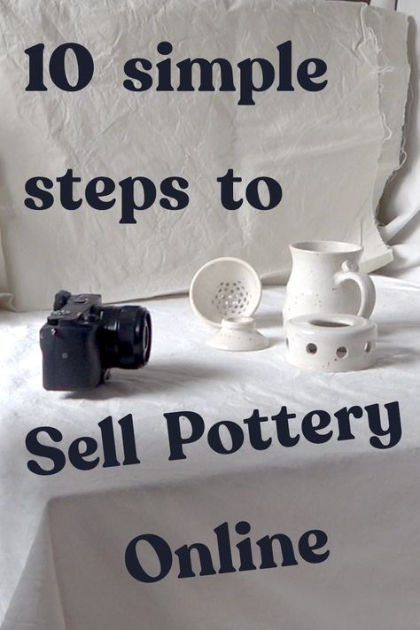 Packaging Ideas For Pottery, Pottery That Sells Well, Best Selling Ceramics, Pottery Business Names, Ceramic Molds For Sale, Pottery To Sell, How To Pottery, Pottery Photography Ideas, Photographing Pottery