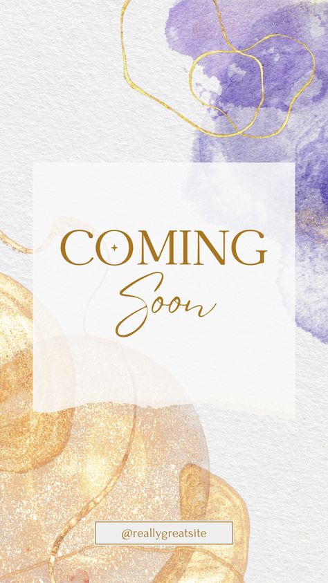 Coming Soon Design Instagram, Coming Soon Instagram Story, Coming Soon Instagram, Blog Website Template, Background Canva, Coming Soon Template, Shapes Background, Eyes Lashes, Watercolour Abstract