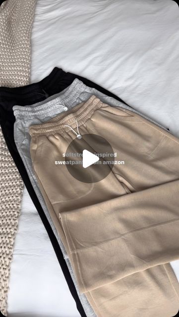 SHELBY | AMAZON FINDS on Instagram: "comment “sweatpants” for the 🔗 to be sent to you! (must be following me before commenting to receive dms) ☁️✨ 

wearing size XS, 30” inseam / linked in my storefront under “fall basics”

#sweatpants #loungewear #loungewearstyle #fallfashion #fallootd #falloutfits #amazonfashion #amazonfinds #amazonsweatpants #amazonloungewear #comfyclothes #amazonfallfashion #comfyoutfits #amazonmusthaves" Tan Sweatpants Outfit, Tan Sweatpants, Amazon Loungewear, Fall Basics, Loungewear Fashion, Ootd Fall, Sweatpants Outfit, Amazon Finds, Amazon Fashion