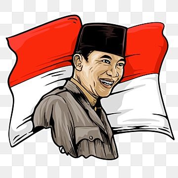 Ir Soekarno Proklamasi, Soekarno Vector, Pancasila Day, Pahlawan Nasional, Indonesian Flag, Red And White Flag, Ancient Tattoo, Hut Ri, Songkran Festival