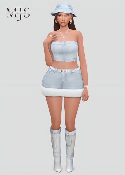 Sims 4 Aesthetic City Girl Lookbook Sims 4 Cc Teen Girl Clothes, Sims 4 Teen Lookbooks Cc, Baddie Outfits Casual Sims 4 Cc, Female Sims Download, Sims 4 Cc Female Shorts, Toddler Cc Sims 4, Tights And Heels, Coated Leggings, Skirt Heels