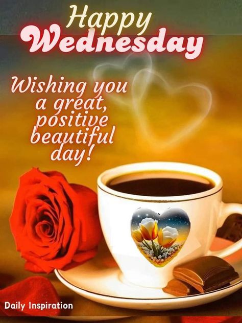 Wednesday Morning Coffee, Wednesday Coffee, Wonderful Wednesday, Happy Wishes, Healthy Drinks Recipes, Wednesday Morning, Morning Blessings, Have A Blessed Day, New Quotes