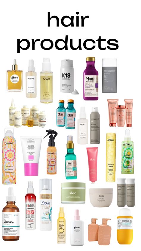 hair products #hair #ouai #monday #gisou Ouai Hair Products, Ouai Products, Curl Routine, Ouai Hair, Hair Masks, Hydrate Hair, Hot Tools, Hair Stuff, Hair Mask