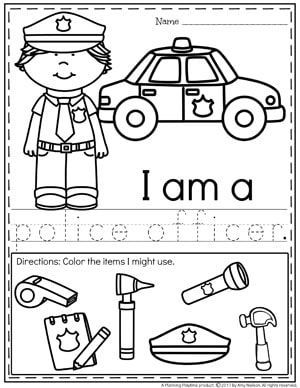 Community Helpers Firefighters Preschool, Preschool Occupation Theme, Community Helper Chart Preschool, Firefighter Worksheets Preschool, Community Helpers Elementary Activities, Safety Helpers Preschool Activities, Occupation Worksheet For Preschool, Community Helpers Preschool Free Printables, Occupation Worksheet For Kindergarten