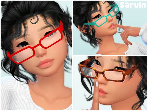 The Sims Resource - Wonky Glasses Sims 4 Reading Glasses Cc, Sims 4 Rectangle Glasses Cc, Sims 4 Body Accessories, Sims 4 Y2k Makeup, Sims4 Glasses Cc, Saruin's Sims 4, Sims Glasses Cc, Sims 4 Glasses Cc Maxis Match, Sims4 Cc Glasses