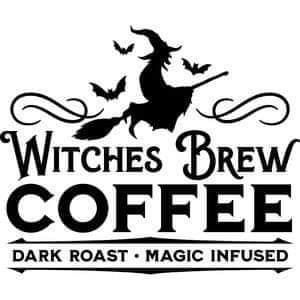 Witch Coffee, Cricut Halloween, Halloween Fonts, Wood Burning Crafts, Altered Bottles, Witch Books, Silhouette America, Witches Brew, Silhouette Design Store