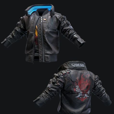 Jacket Tutorial, Cyberpunk Jacket, Cyberpunk Outfit, Techwear Streetwear, Cyberpunk Aesthetic, 3d Fashion, Cyberpunk Fashion, Cyberpunk Character, Cyberpunk Style