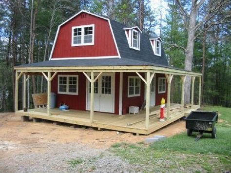 www.custombuildings.us Shed Homes Plans, Building Cheap House, She’s Conversion, Shed Conversion, Portable Building, Mini Cabin, Shed Tiny House, Shed Cabin, Shed Home