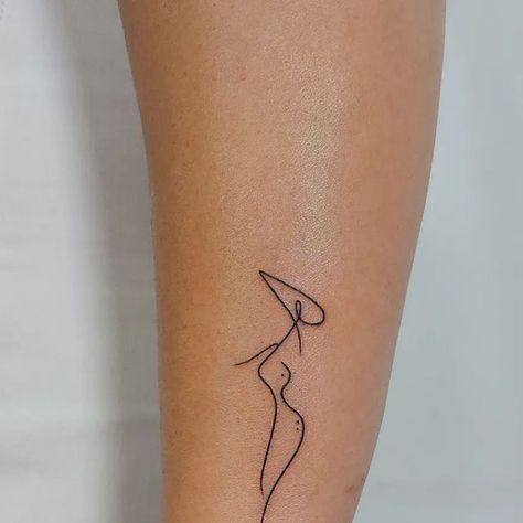 Dancing Lady Tattoo, Drama Tattoo, Dance Tattoo, One Line Tattoo, Egypt Tattoo, Fine Line Tattoo, Arabic Tattoo, Line Tattoo, Line Dancing