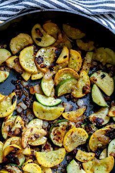 Sauteed Zucchini And Squash Recipes, Skillet Squash Recipes, Zucchini And Squash Skillet, Skillet Squash And Zucchini Recipes, Zucchini Squash Stir Fry, Squash And Zucchini Stir Fry, Stir Fry Squash And Zucchini, How To Cook Squash And Zucchini On Stove, Zucchini Squash Potato Recipes