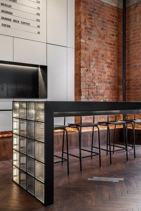 2024 Interior Design, Glass Brick, Glass Blocks, Game Board, Cafe Interior, Cafe Design, House Inspo, Bar Design, Restaurant Design