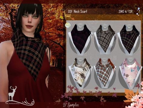 TSR – Accessories, Miscellaneous: DSF NECK SCARF by DanSimsFantasy. Double layer scarf. You have 27 variants with earth colors (mostly). The post DSF NECK SCARF by DanSimsFantasy at TSR appeared first on Lana CC Finds - Sims 4 CC, Hair, Worlds, Cheats, Guides, Mods Sssvitlas. Kingdom Hearts Characters, Sims 4 Tsr, Sims 4 Teen, Sims 4 Dresses, Sims 4 Characters, The Sims 4 Download, Sims 4 Cc Furniture, Sims 4 Mods Clothes, Sims 4 Cas