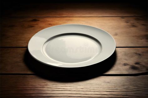 Empty plate on a wooden table, arts & architecture, indoor stock photography Plate On Table, Empty Plate, Photography Indoor, Vector People, Restaurant Tables, Reference Poses, Art Table, Wooden Table, Wooden Tables