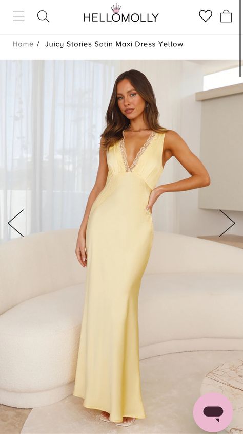 Tulle Midi Dress, Yellow Bridesmaids, Sequin Prom Dresses, Long Bodycon Dress, Dreamy Dress, Satin Maxi, Dress Yellow, Satin Maxi Dress, Mini Dresses Summer