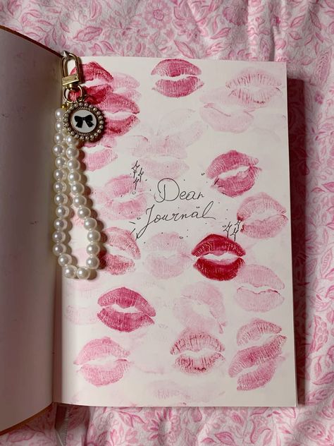 Dark Feminine Journal, It Girl Journal, Cute Diary Ideas Writing, Journal Manifesting, Coquette Journal, Journal Inspiration Writing, Bullet Journal Ideas Templates, Journal Idea, Bulletin Journal Ideas