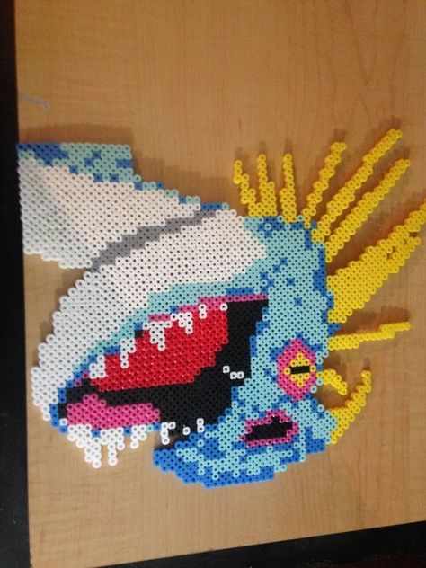 Dragon Perler Beads, Perler Wall, Fuse Beads Ideas, Perler Beads Ideas, Beaded Jewelry Pattern, Melty Bead Patterns, Pearl Beads Pattern, Easy Perler Beads Ideas, Beads Pattern