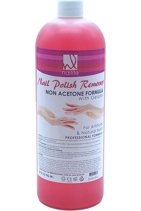 Nailite Non - Acetone Nail Polish Remover (ACETONE FREE) (Gallon) Polish Remover, Nail Polish Remover, Fashion Nails, Nail Polish, Personal Care, Nails, Beauty