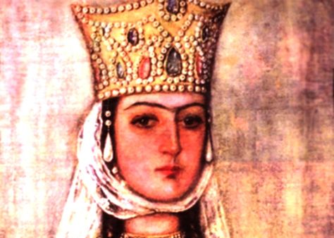 First and last female monarch (Sultan) of Delhi. Tamar Of Georgia, Queen Tamar, Razia Sultana, Delhi Sultanate, Medieval Knights, History Queen, Georgia Country, Tableau Art, Princesa Diana