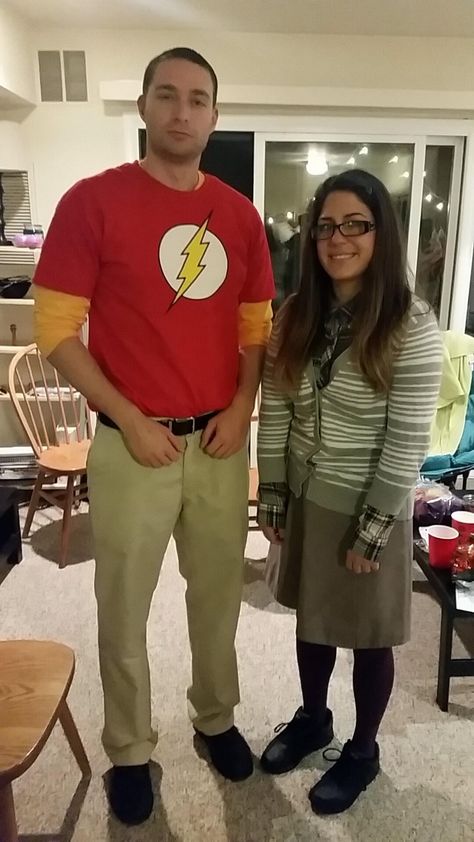 Big Bang Theory costumes Big Bang Theory Costumes, Sheldon And Amy, Big Bang Theory, Big Bang, Bigbang, Collegiate Prep, Bangs, Halloween