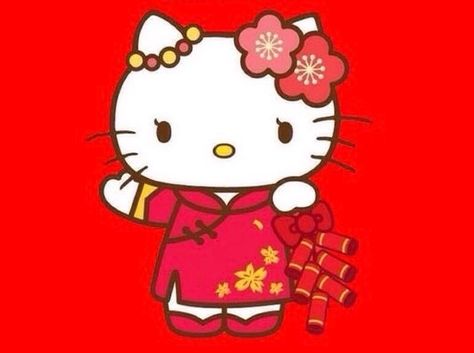 Chinese Hello Kitty, Hello Kitty New Year, Vietnamese Hello Kitty, Hello Kitty Year Of The Dragon, Hello Kitty Vietnam, Hello Kitty Las Vegas, Hello Kitty Lucky Cat, Happy Vietnamese New Year, Chinese New Year Kids