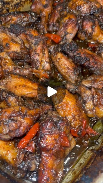 Raven Hall on Instagram: "I had to run these Baked Honey Jerk Wings back!🤤😋Omg These were so good and falling off the bone.   #wingwednesday #wing #dinner #dinnerideas #weeknightdinner #cooking #cookingathome #cookingtime #cookingwithlove #delicious #dinner #eat #eating #food #foodblogger #foodie #foodies #foodlover #foodporn #foods #foodstagram #explore #explorepage" Creamy Shrimp And Grits Recipe, Wing Dinner, Baked Jerk Chicken, Jamaican Recipe, Jerk Chicken Wings, Isley Brothers, Jerk Chicken Recipe, Grilled Wings, Baked Wings