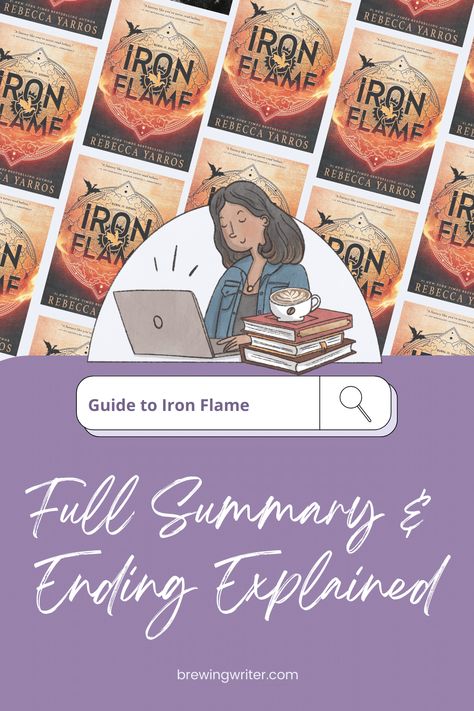 Read the FULL Iron Flame summary (Part 1 & 2) and the ending explained in this blog post. Iron Flame Ending, Iron Flame Fanart, Protective Boyfriend, The Empyrean, Reading Facts, Iron Flame, Author Event, Chapter Summary, Magic System