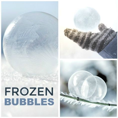 Indoor Snow Play for Kids Bubble Science, Frozen Bubble, Winter Science Experiments, Frozen Bubbles, Winter Science, Christmas Science, Science Experiments For Preschoolers, Fun Winter Activities, Winter Activities For Kids