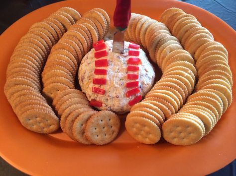 Baseball cheeseball Baseball Fruit Tray, Baseball Food Party, Baseball Food, Baseball Theme Birthday Party, Baseball Theme Birthday, Birthday Lunch, Baseball Theme Party, Cute Gifts For Friends, Baseball Birthday Party