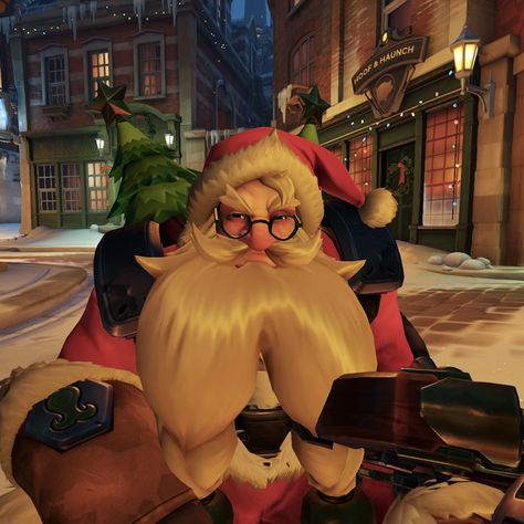 torbjorn profile picture overwatch christmas pfp ow xmas santaclad Christmas Overwatch Pfp, Overwatch Christmas Icons, Christmas Overwatch, Torbjorn Overwatch, Overwatch Christmas, Christmas Pfp, Game Icons, Christmas Icons, Game Icon