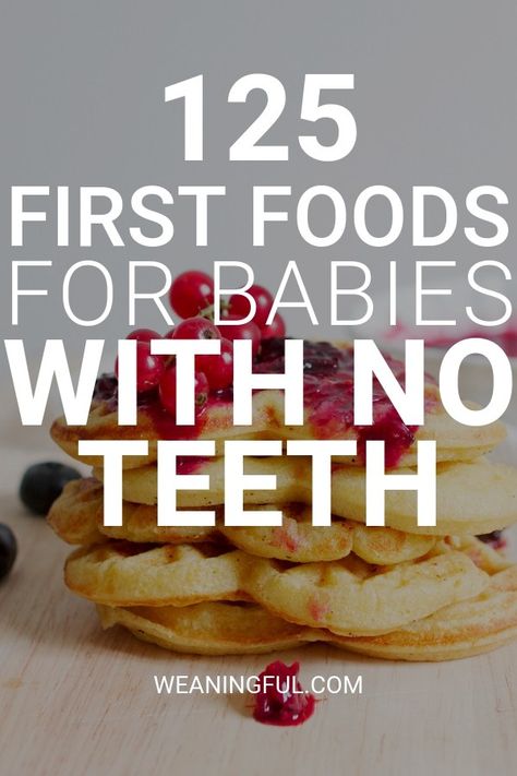 Baby led weaning first foods can be easily managed by babies with no teeth too. This list is about 125 first foods and finger foods that babies can have after 6 months. Led Weaning First Foods, Foods For Babies, First Finger Foods, Fingerfood Baby, Baby Led Weaning First Foods, Weaning Foods, No Teeth, First Foods, Baby Led Weaning Recipes