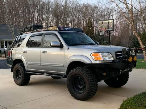 First Gen Sequoia, 1st Gen Toyota Sequioa, 1st Gen Sequoia Overland, Sequoia Overland Build, Toyota Sequoia Overland, Overland Sequoia, Toyota Sequoia Lifted, Sequoia Overland, Lifted Sequoia