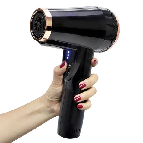 Cordless Hair Dryer Cordless Hair Dryer, Comb For Curly Hair, Hair Blow Dryer, Dryer Brush, Travel Hair Dryer, Easy Everyday Hairstyles, Travel Hair, Hair Tool, Hair Dryer Brush