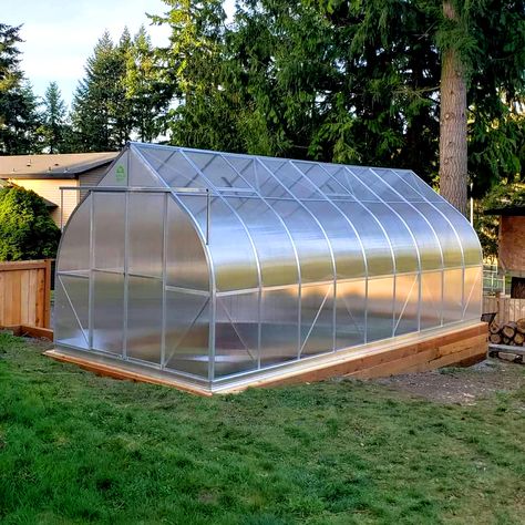 Strongest ClimaPod Aluminum Polycarbonate Greenhouse Kit for sale Greenhouse Kits For Sale, Polycarbonate Greenhouse, Greenhouse Ideas, Greenhouse Kit, For Sale