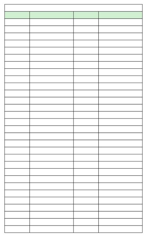 Printable Charts Templates, 3 Column Table Template, Blank Color Chart Template, Blank Chart Templates, 4 Column Template, Blank Charts Templates Free Printable, Printable Column Sheets, 4 Column Chart Template, Budget Spreadsheet Template