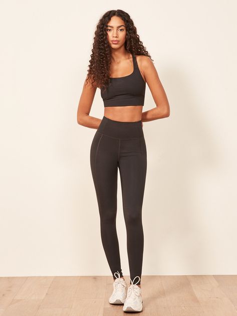 The Girlfriend Collective Hi Rise Full Length Pant Outfits Leggins, Fashion Model Poses, Female Pose Reference, Yoga Journal, Standing Poses, Poses References, Pilates Reformer, Yoga Fashion, Female Poses