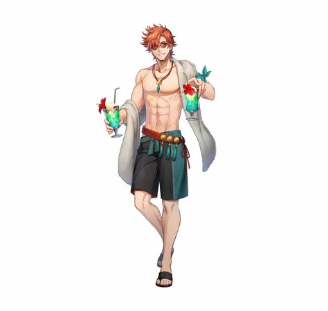 🍓Esmeralda🍓 on Twitter: "Full art for summer Sylvain! #FEHeroes #feh… " Novel Tips, Dibujo Simple, Gaming Stuff, Fire Emblem Heroes, Three Houses, Anime Guys Shirtless, Summer Skin, Game Character Design, Hero Arts