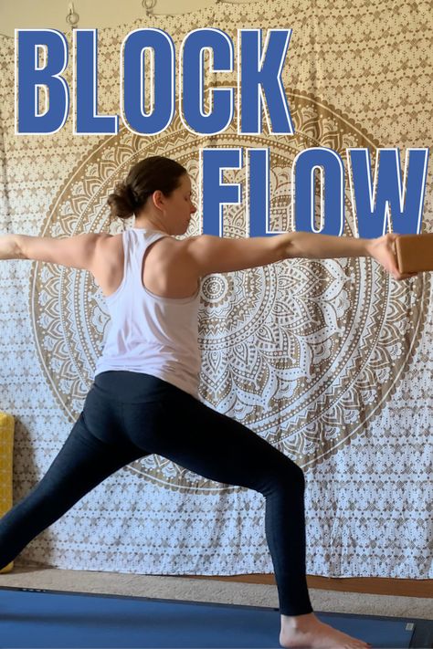 Yoga with Blocks | 25-minute Fun Block Flow - Katie Arnold Yoga Yoga Poses With Blocks, Yoga With Blocks, Yoga Block Exercises, Fun Yoga Flow, Yoga Blocks Exercises, Yin Yoga Class, Wall Yoga, Myofascial Release, Yoga Props