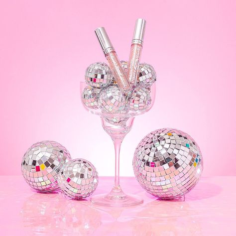 Product still life photography & content creation for Barry M Cosmetics. Beauty product photography & styling by Marianne Taylor. Disco Ball Product Photography, Birthday Product Photography, New Years Product Photography, New Year Product Photography, Christmas Product Photography, Sweet Props, Beauty Product Photography, Product Photography Styling, Product Still Life