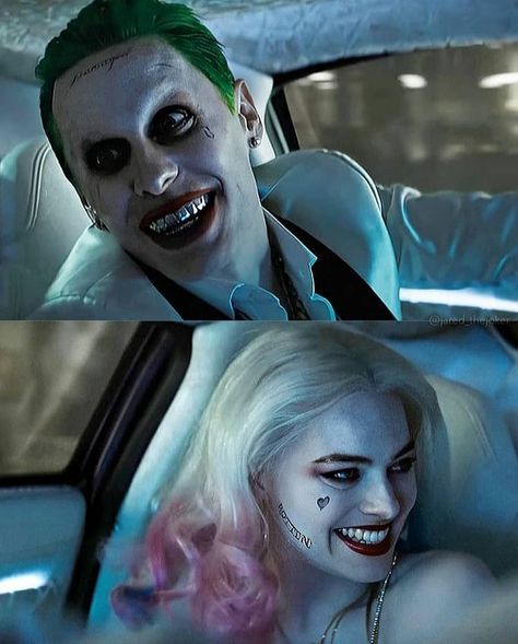 Harley And Joker Love Wallpaper, Joker And Harley Quinn Matching Pfp, Joker 2016, Joker X Harley, Harley Quinn And The Joker, The Joker And Harley Quinn, Arley Queen, Hahaha Joker, Harley Quinn And Joker